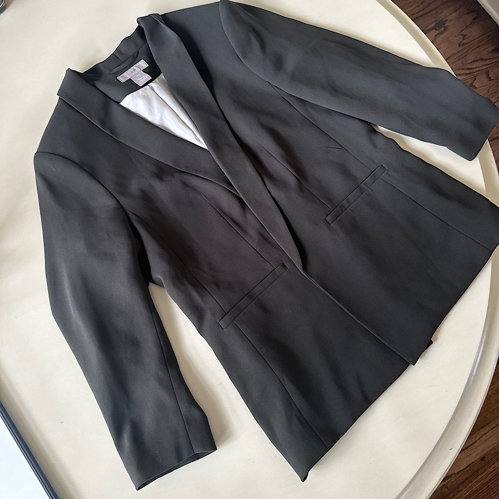 H&M olive green blazer